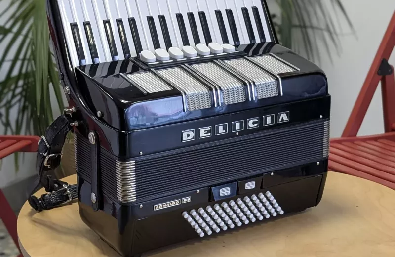 Accordéon chromatique Delicia Carmen, occasion