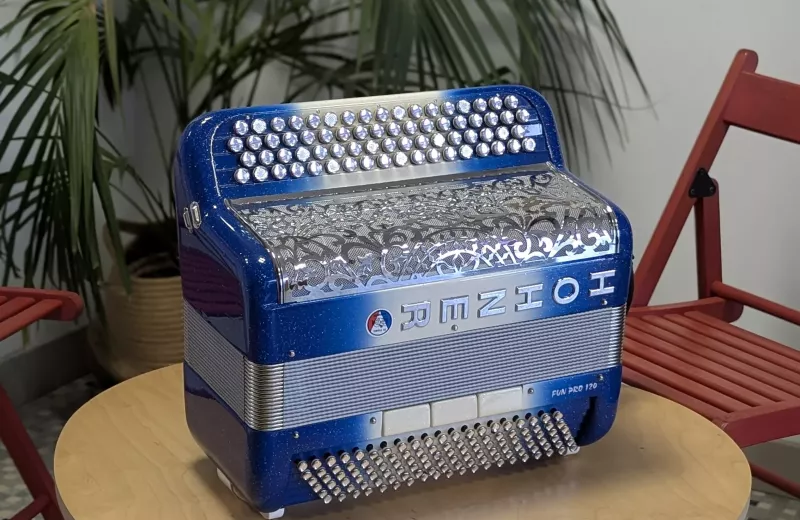 Accordéon chromatique Hohner Fun pro 120, dépôt-vente