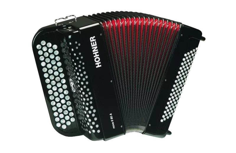 Accordéon chromatique Hohner NOVA II 80 A