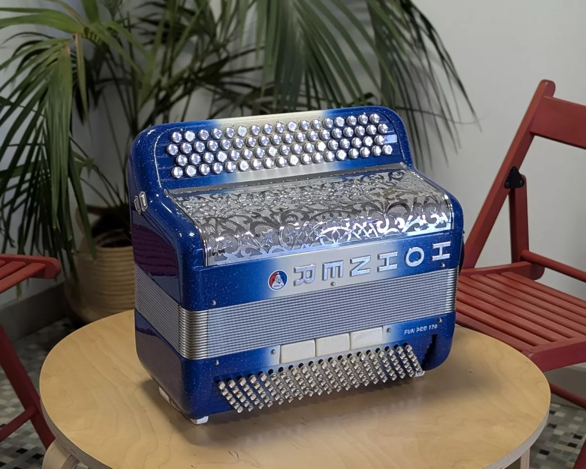 Accordéon chromatique Hohner Fun pro 120, dépôt-vente
