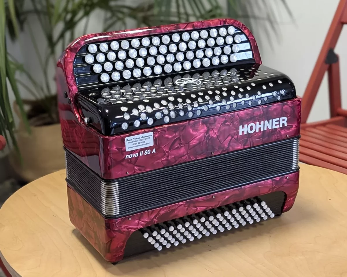 Accordéon chromatique Hohner Nova II 80
