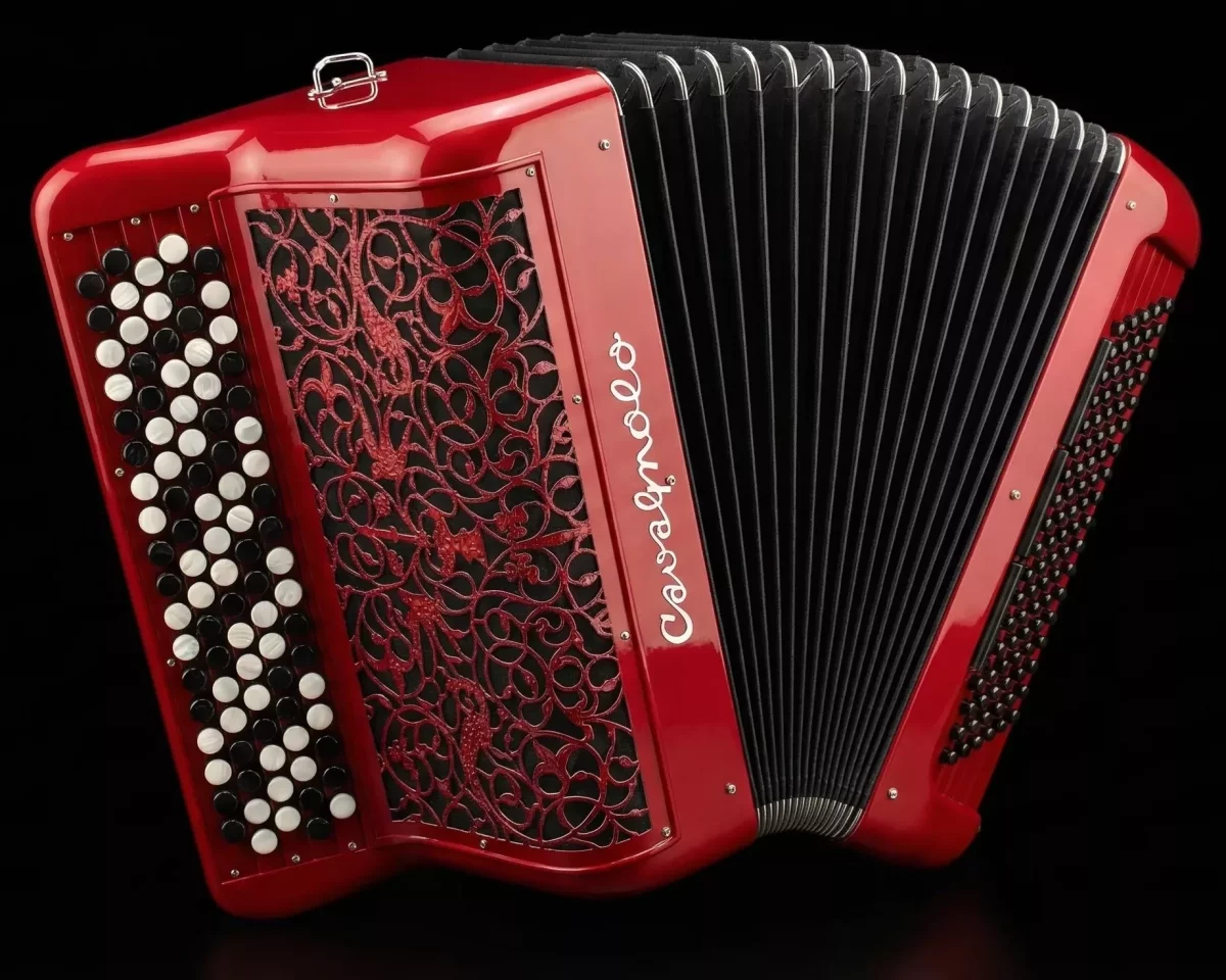 Accordéon chromatique Cavagnolo Vedette 10 Super