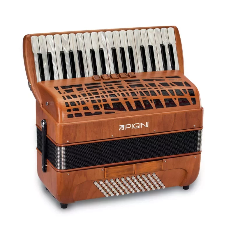 Accordéon chromatique Pigini P 36 3 "CHERRYWOOD"