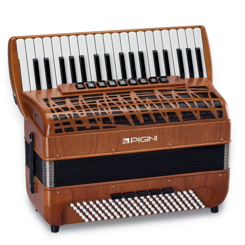 Accordéon chromatique Pigini WING Supérieur "CHERRYWOOD"